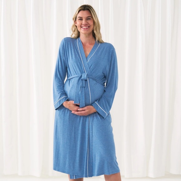 Little Sleepies Other - Little Sleepies Soft Blue Women's Robe